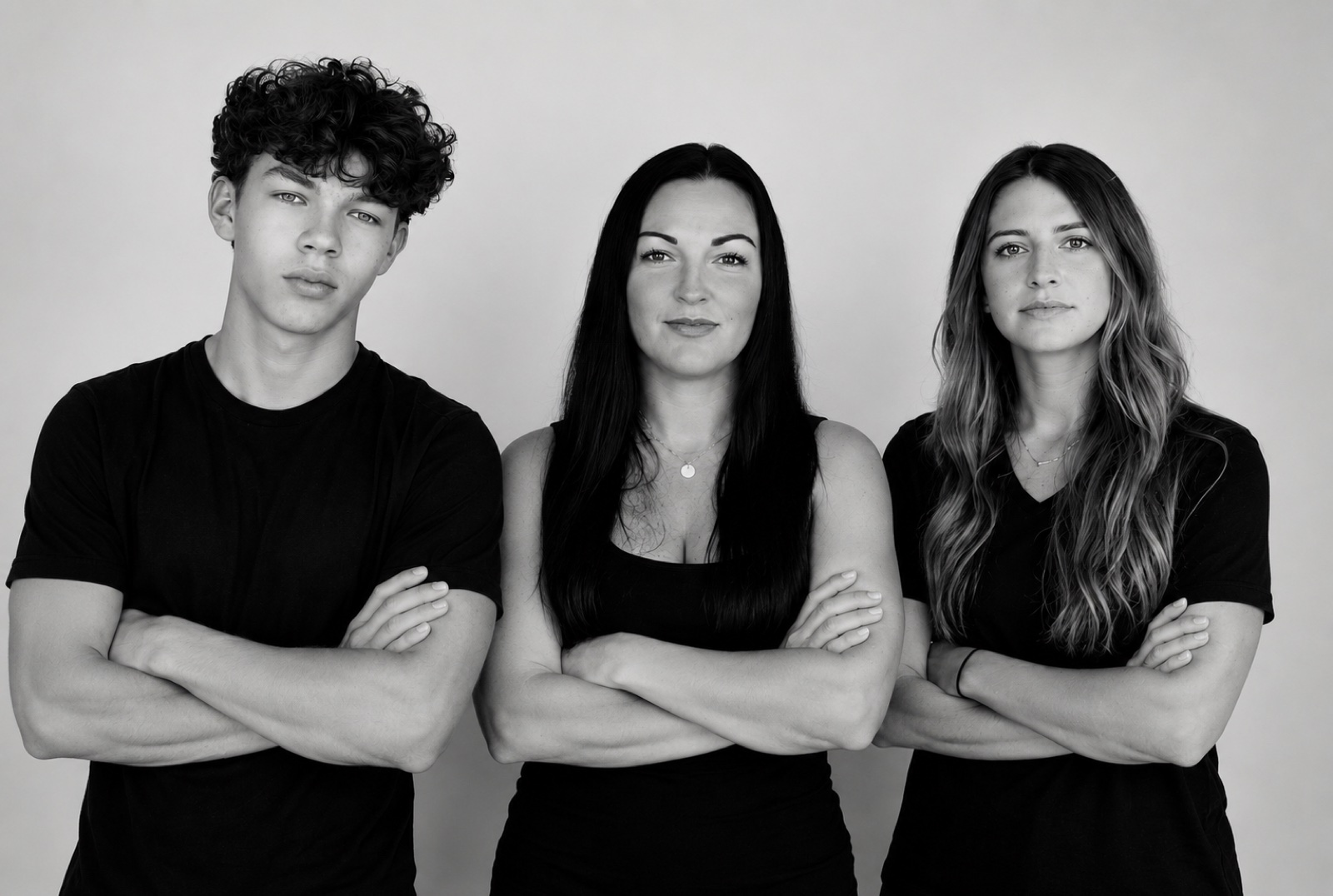 Karsten E., Danielle P. and Adriana K., the Kayado team.